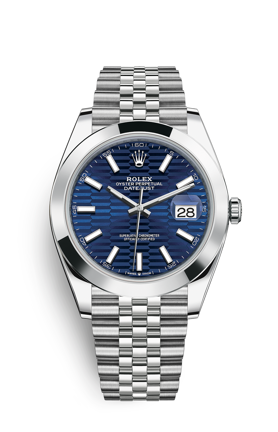 Blue Wave Dial -904L Steel - 41mm