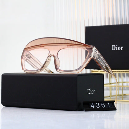 Designer One-Piece Frame Sunglasses