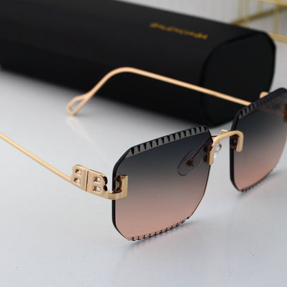 Exquisite Square Frameless Sunglasses