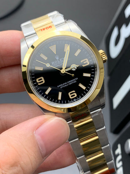 Black -  White  Yellow - 904L Steel - Automatic - 40mm