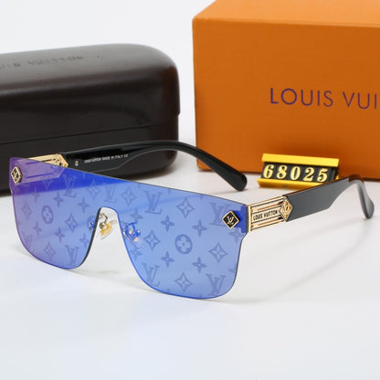 Punk style Printed Sunglasses