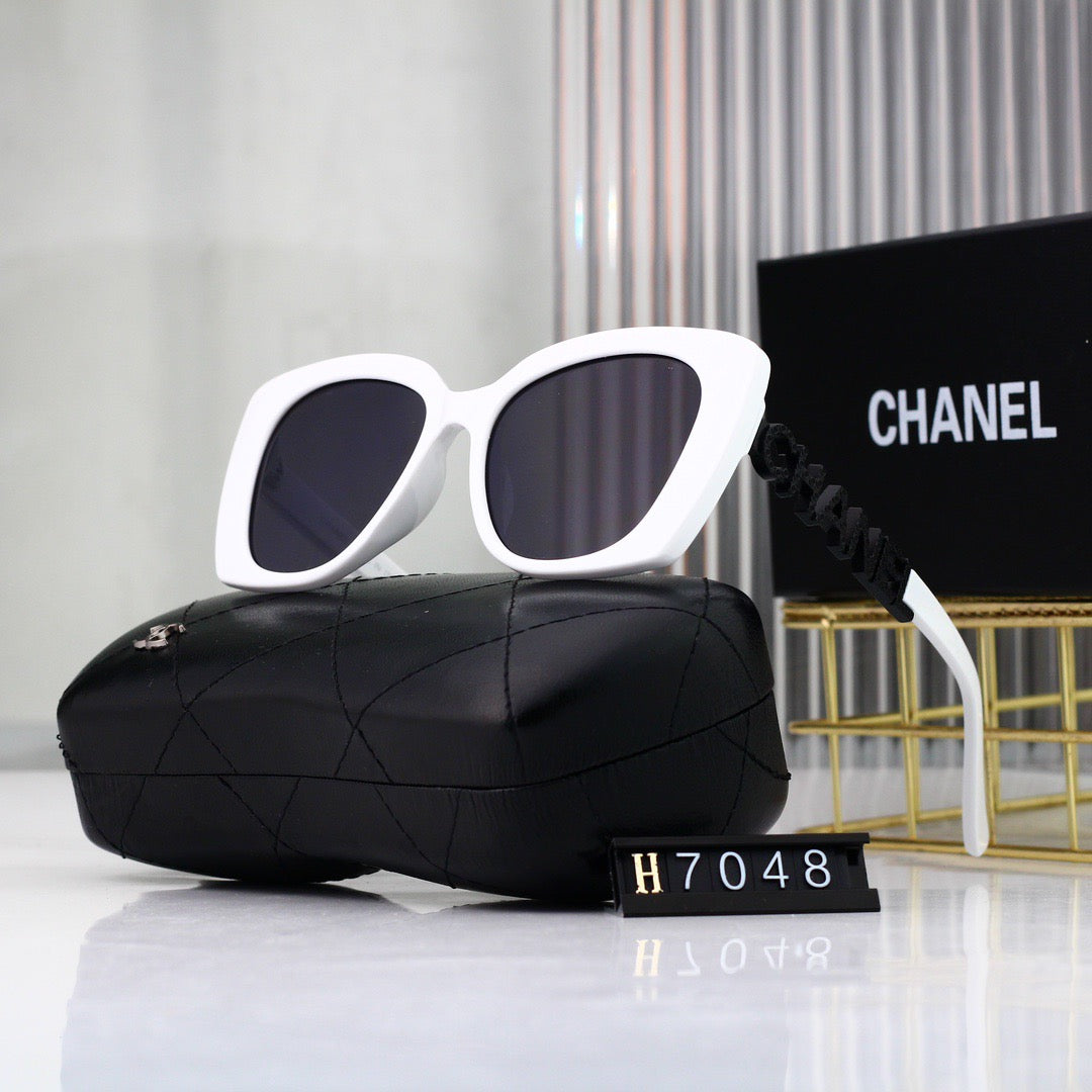 Trendy Hollow-Out Square-Round Sunglasses