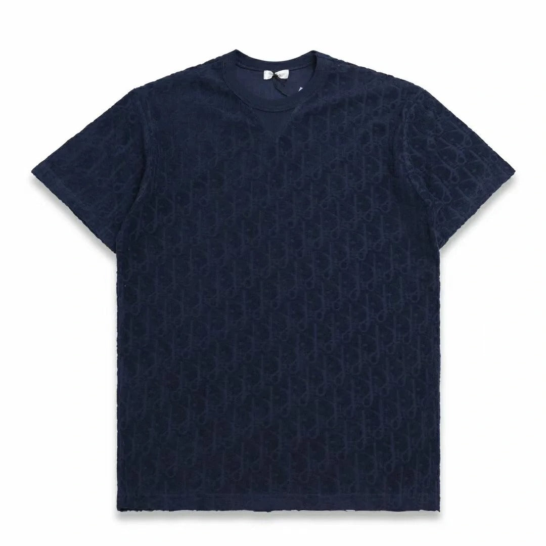 All over jacquard towel T-shirt