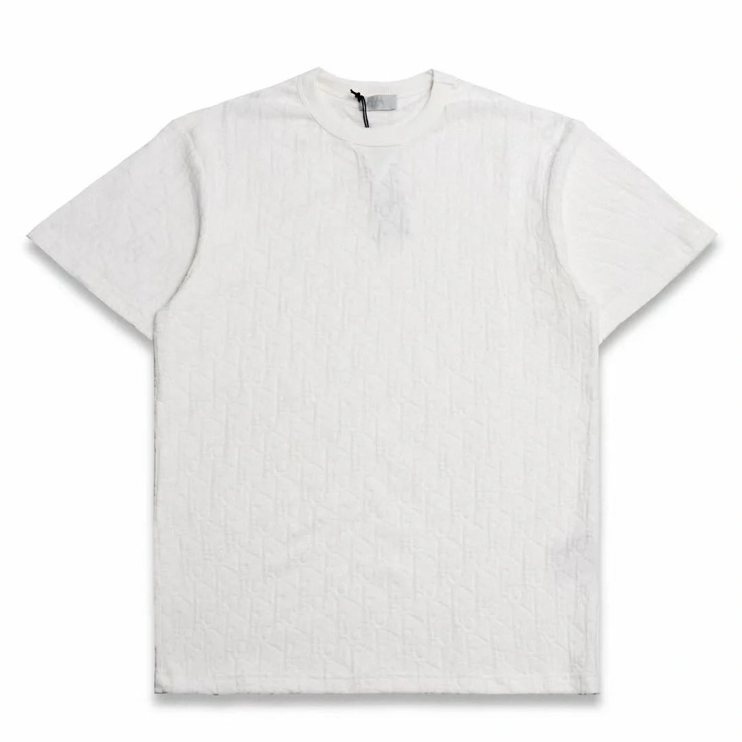 All over jacquard towel T-shirt