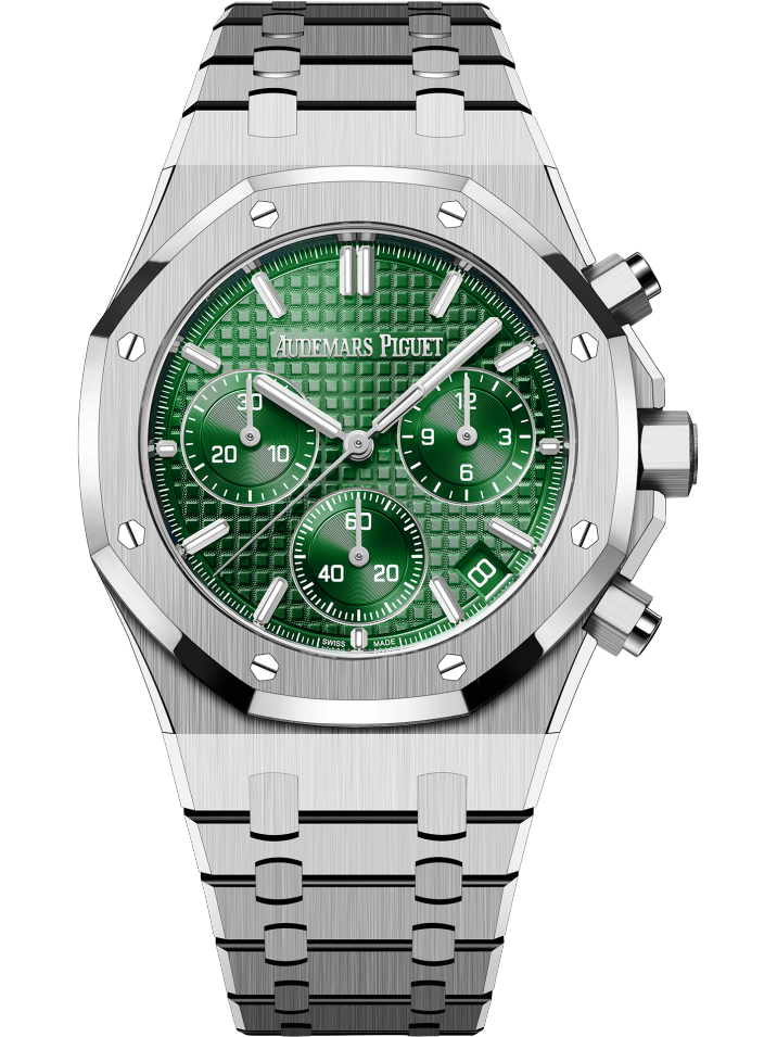 Green - 904L Steel - Quartz- 41mm