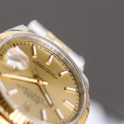 Yellow gold Strap - Yellow dial - 41mm