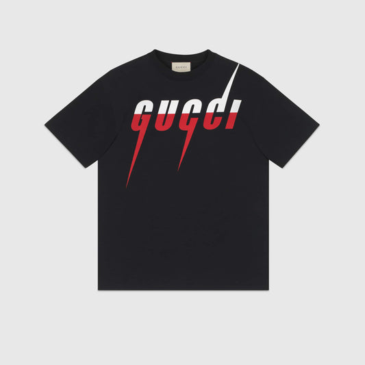 T-SHIRT WITH BLADE PRINT