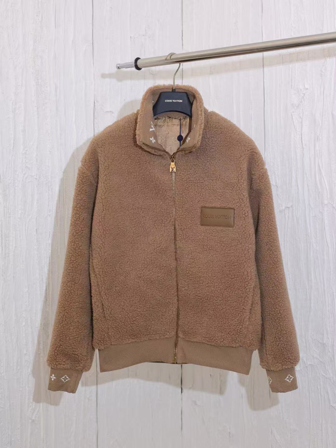 Minimalist Shearling Jacket