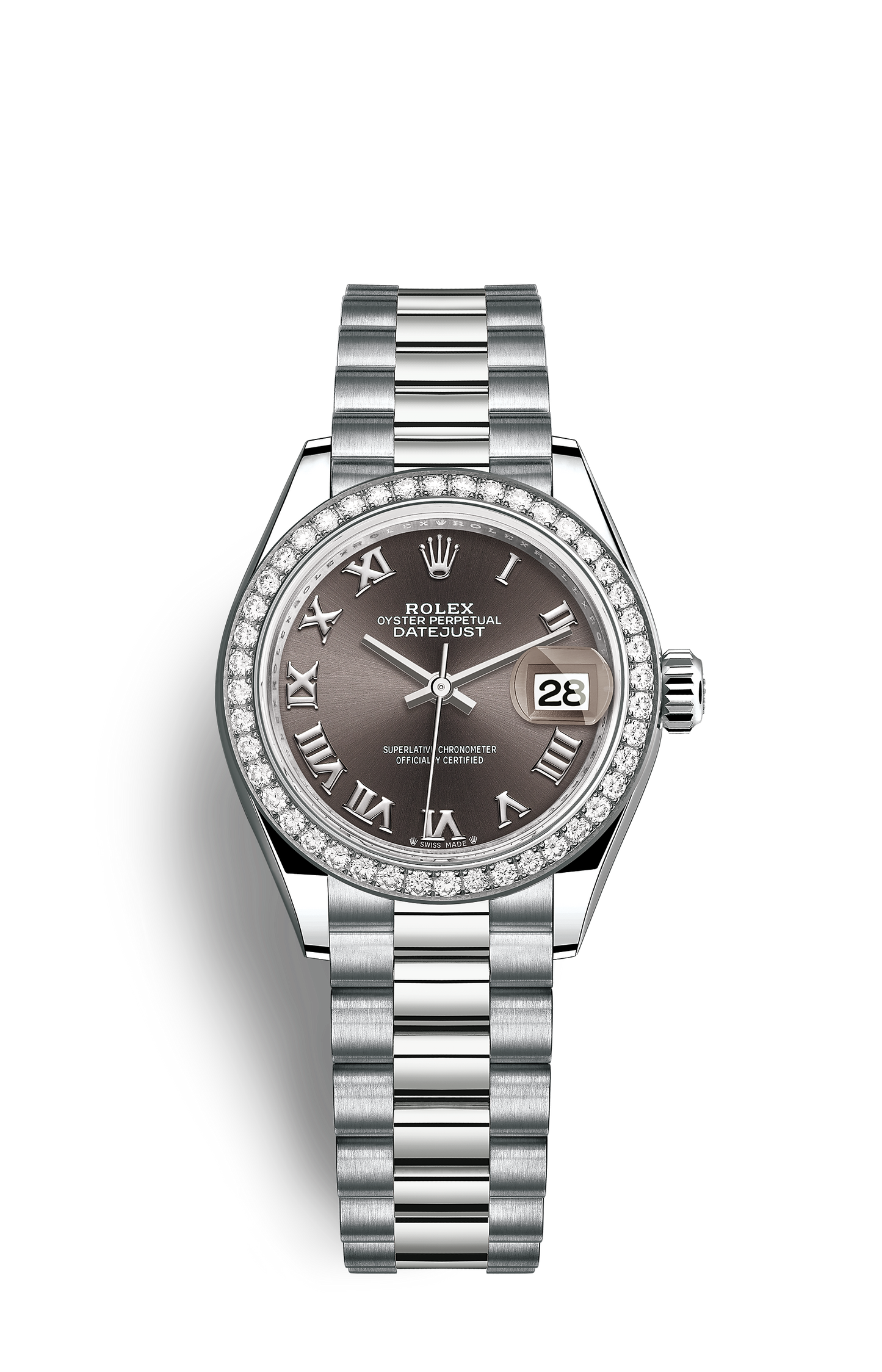 LADY-DATE-white gold and diamonds-31mm Watch