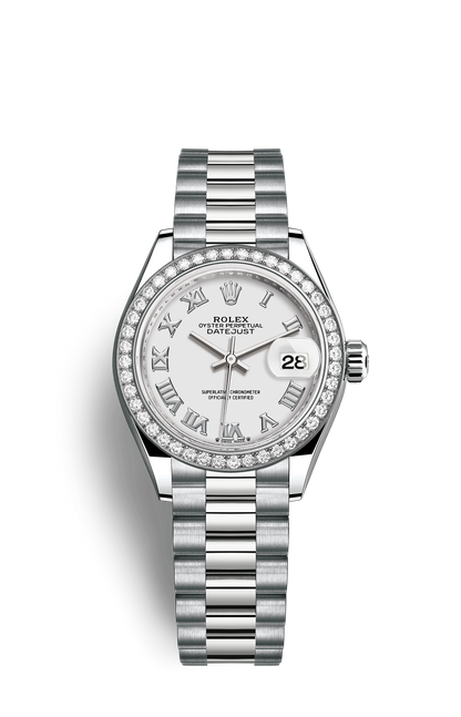 LADY-DATE-white gold and diamonds-31mm Watch