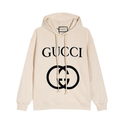 Double G two-tone classic hooded sweatshirt