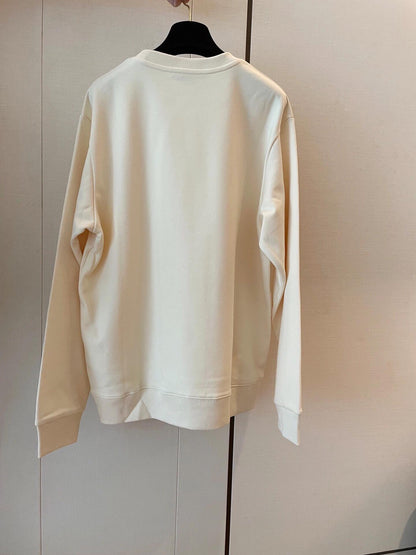 Simple classic cotton sweatshirt