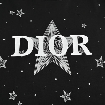 Logo star print T-shirt