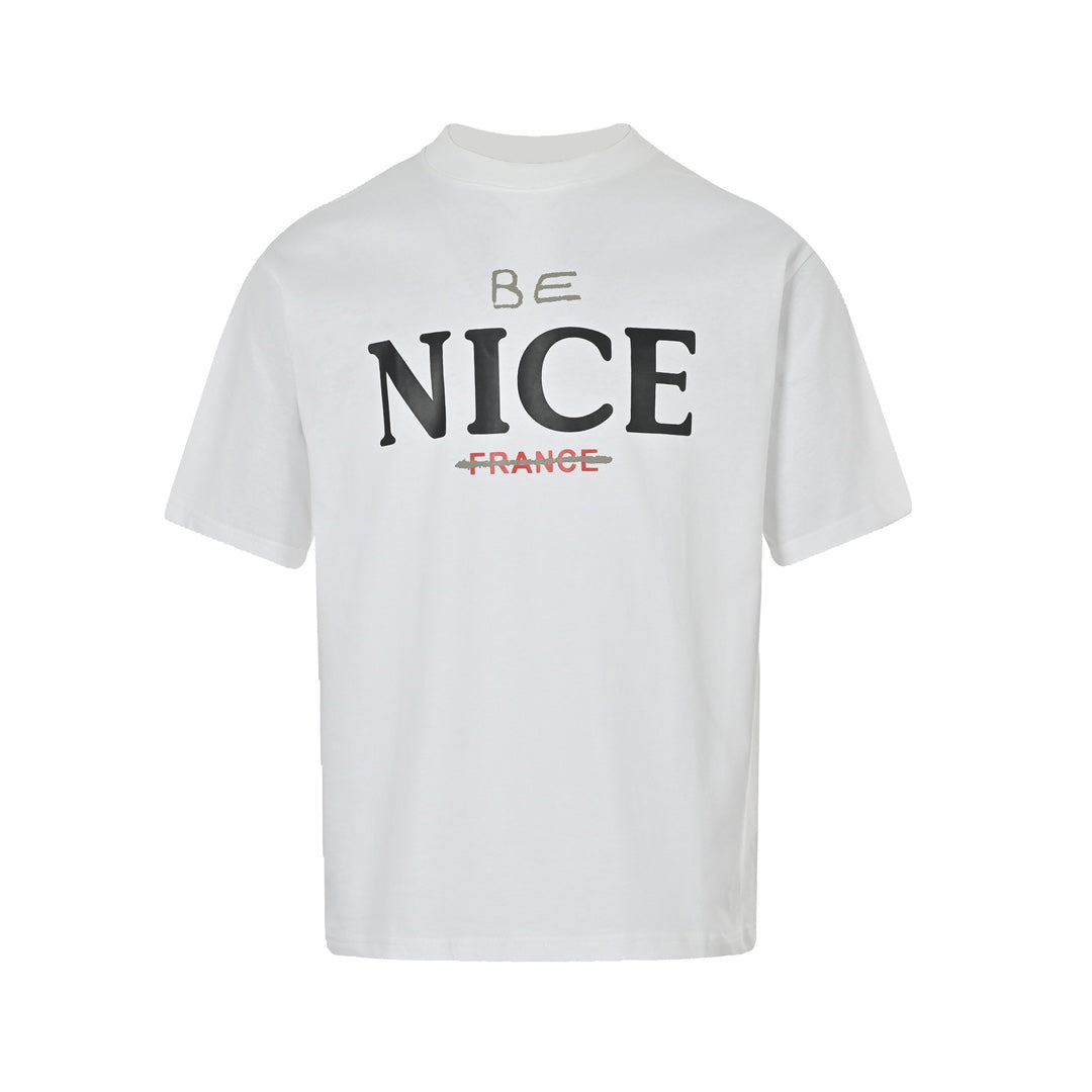 Nice alphabet short sleeve