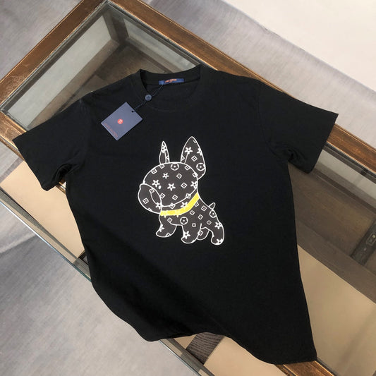 Dog Print T Shirt