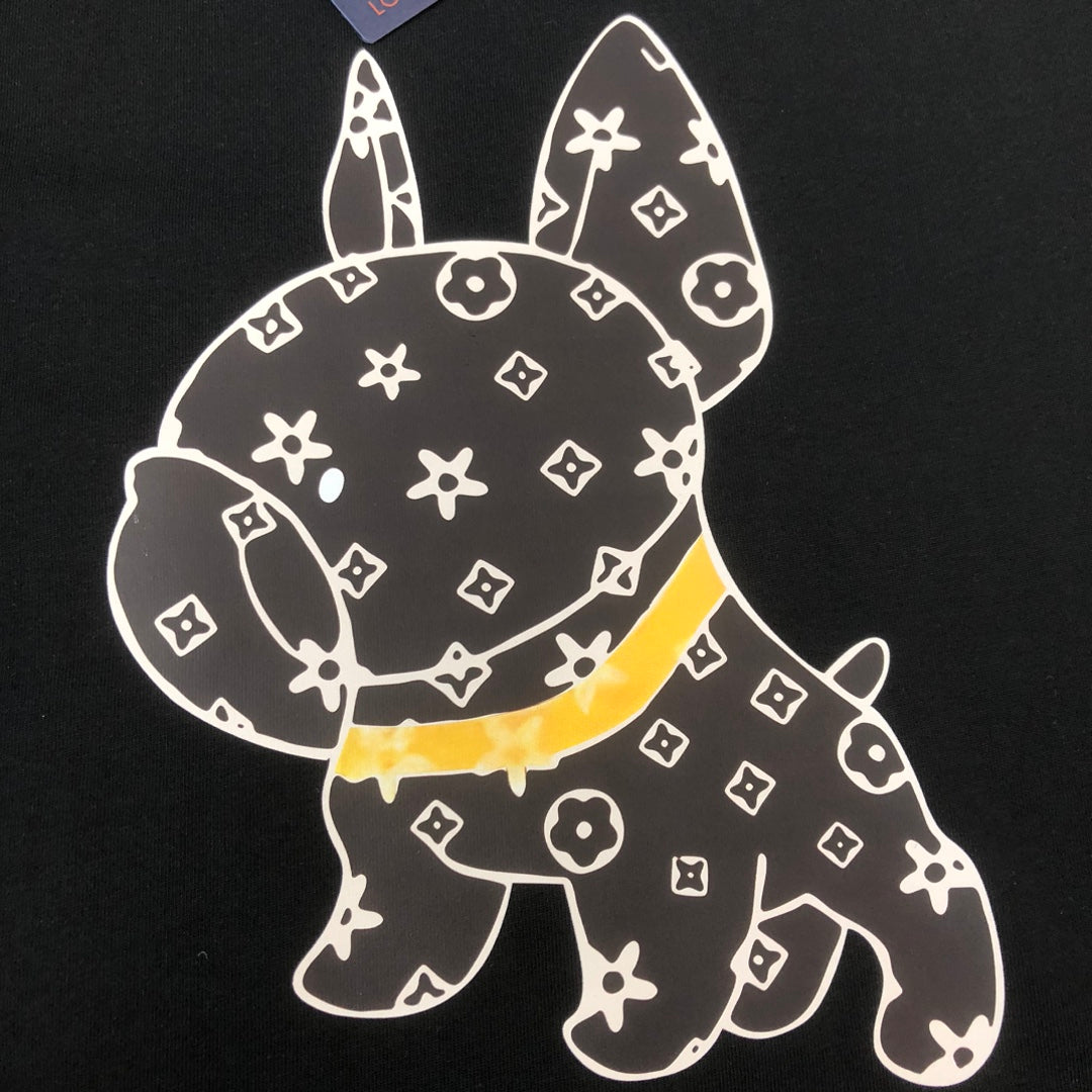 Dog Print T Shirt