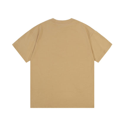 Brown Classic Print T Shirt