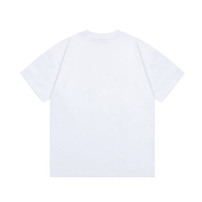 Summer new letter color hand-painted graffiti T-shirt