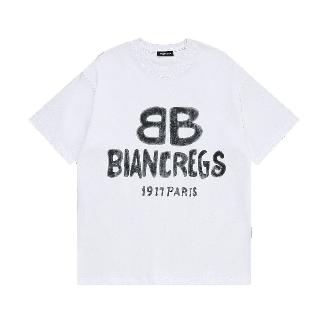 Classic Letter Print T Shirt