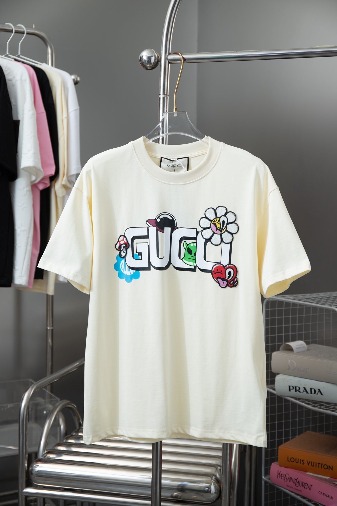 Cartoon Print T Shirt