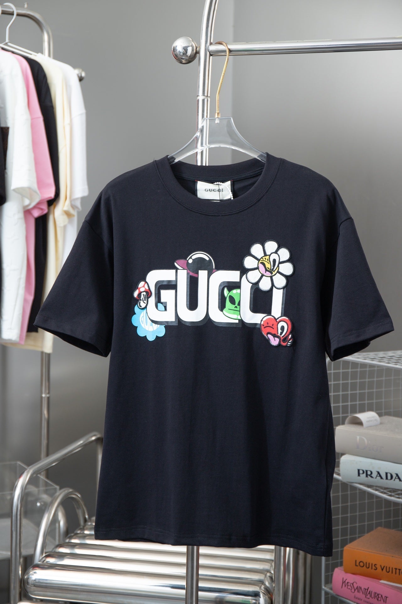 Cartoon Print T Shirt