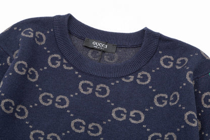 Double G Jacquard Sweater