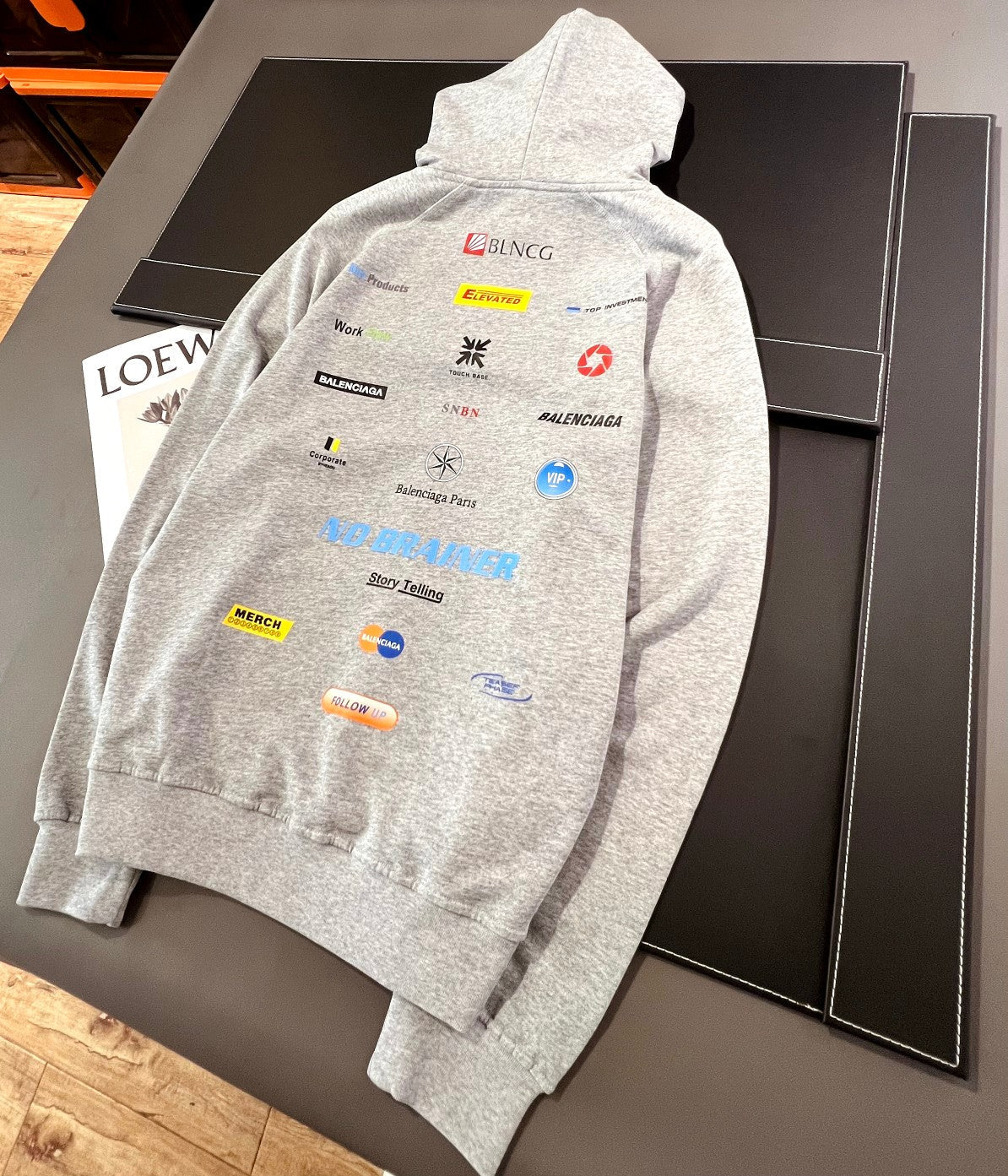 Full Back Graphic Design Hoodie