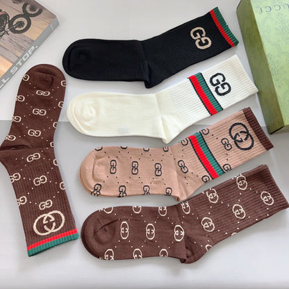 Double G Full Print Socks