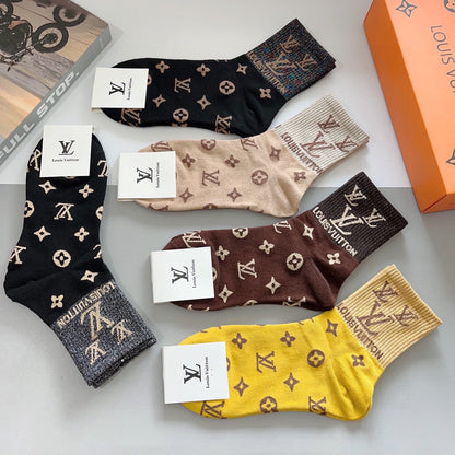 Classic Pattern Full Print Socks