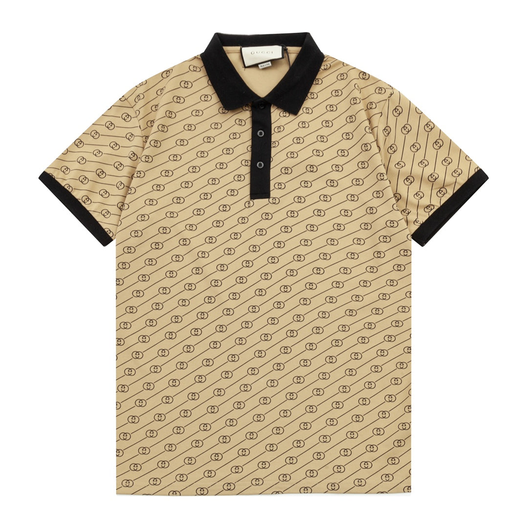 Classic Graphic Print Polo Shirt