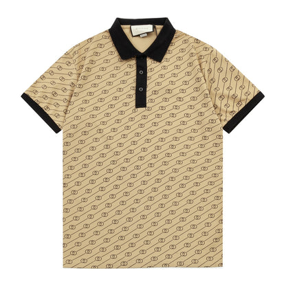 Classic Graphic Print Polo Shirt