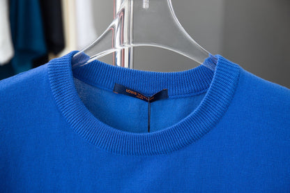 Blue Stitching T Shirt